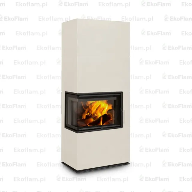Kominek na drewno Romotop Solid L ceramika  92300 elfe