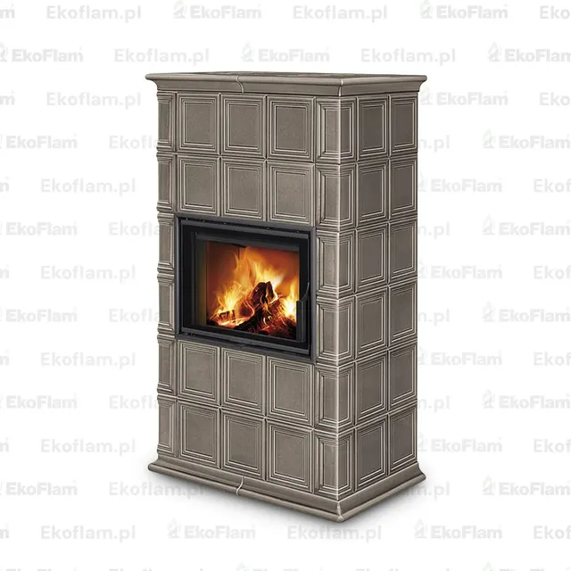 Kominek na drewno Romotop Baracca 11 ceramika  83606 melanit
