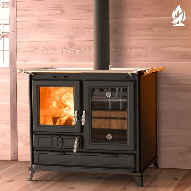 Wood-burning cooker Thermorossi Margot Easy