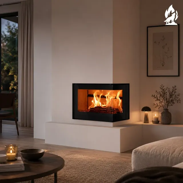 Wkład kominkowy na drewno Nobis Efrem Edge 700/49 lewy