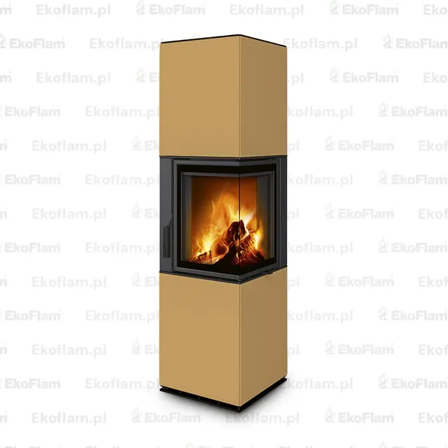 Kominek na drewno Romotop Harmony R HA ceramika  33500 cypra