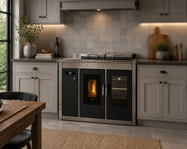 Pellet cooker Klover Smart 120 Inox