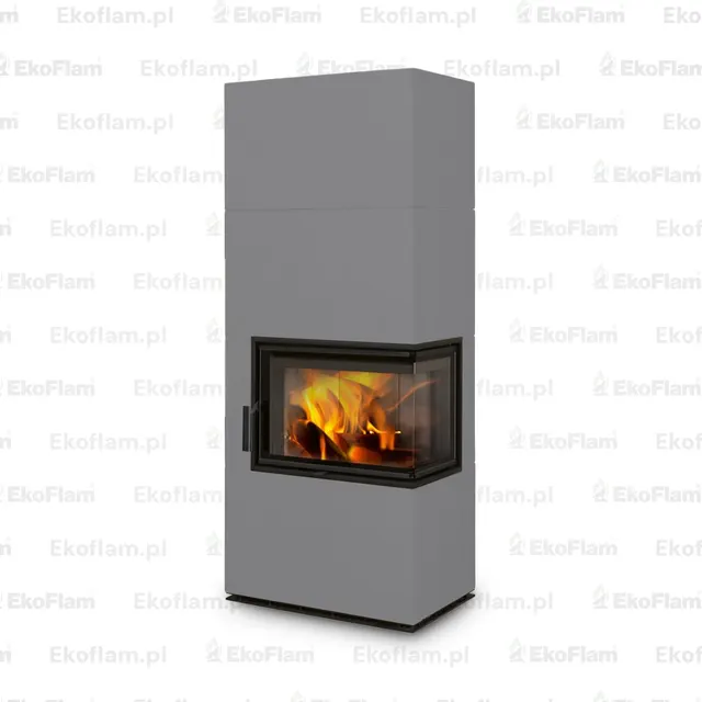 Kominek na drewno Romotop Solid R ceramika  58507 stalowy