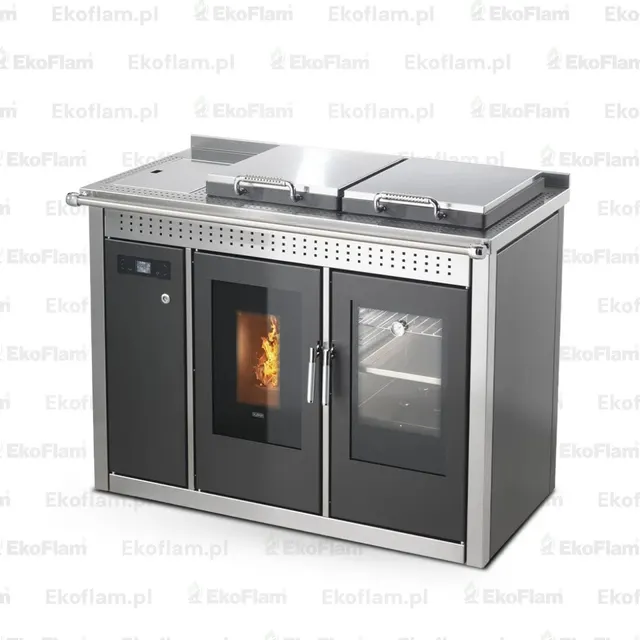 Pellet cooker Klover Smart 120 Inox