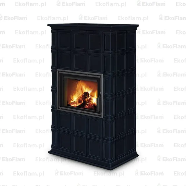 Kominek na drewno Romotop Baracca 11 ceramika  29200 modry