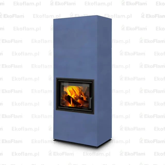 Kominek na drewno Romotop Solid F ceramika  23203 ocean matowy
