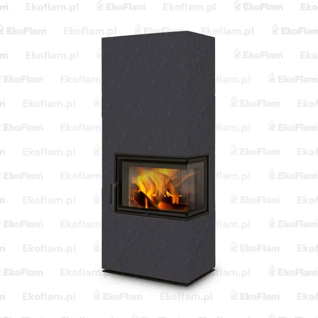 Kominek na drewno Romotop Solid R ceramika  45491 lava