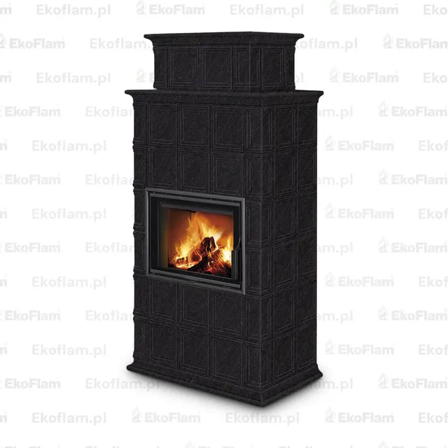 Kominek na drewno Romotop Baracca 11H ceramika  45491 lava