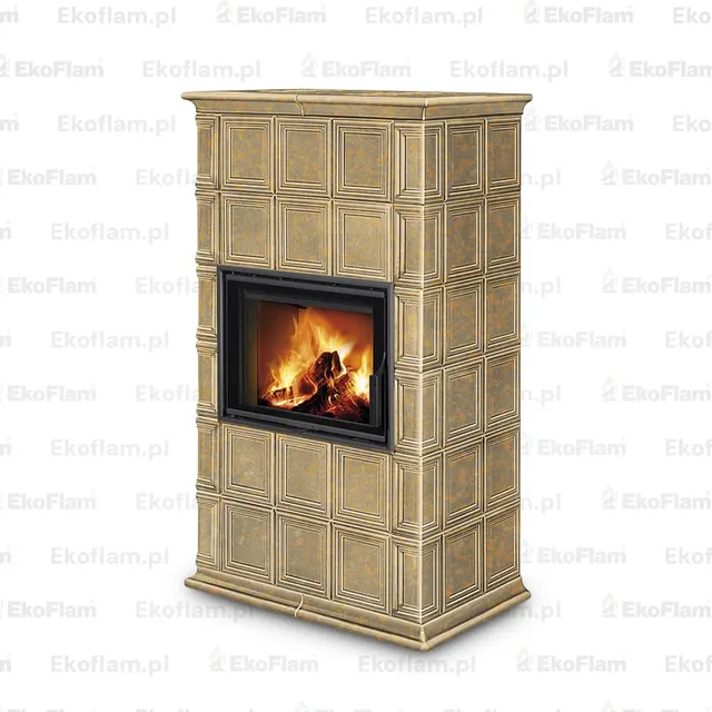 Kominek na drewno Romotop Baracca 11 ceramika  32382 trentino