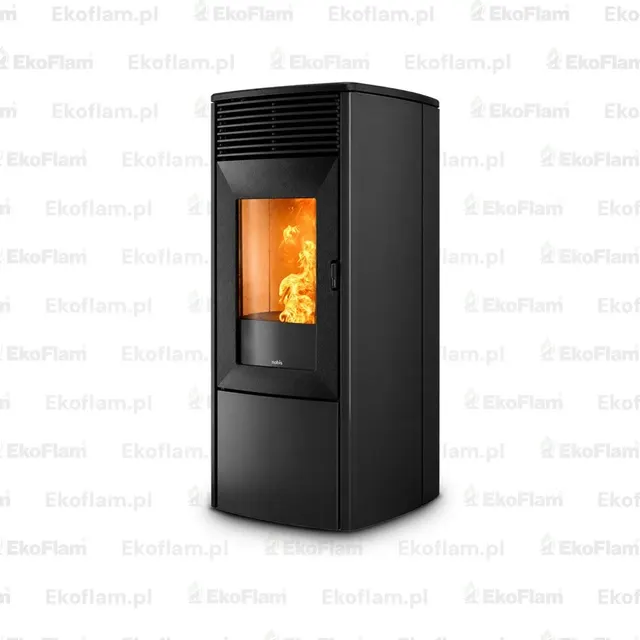 Kominek na pellet Nobis A9/10 Zenith V stal czarna
